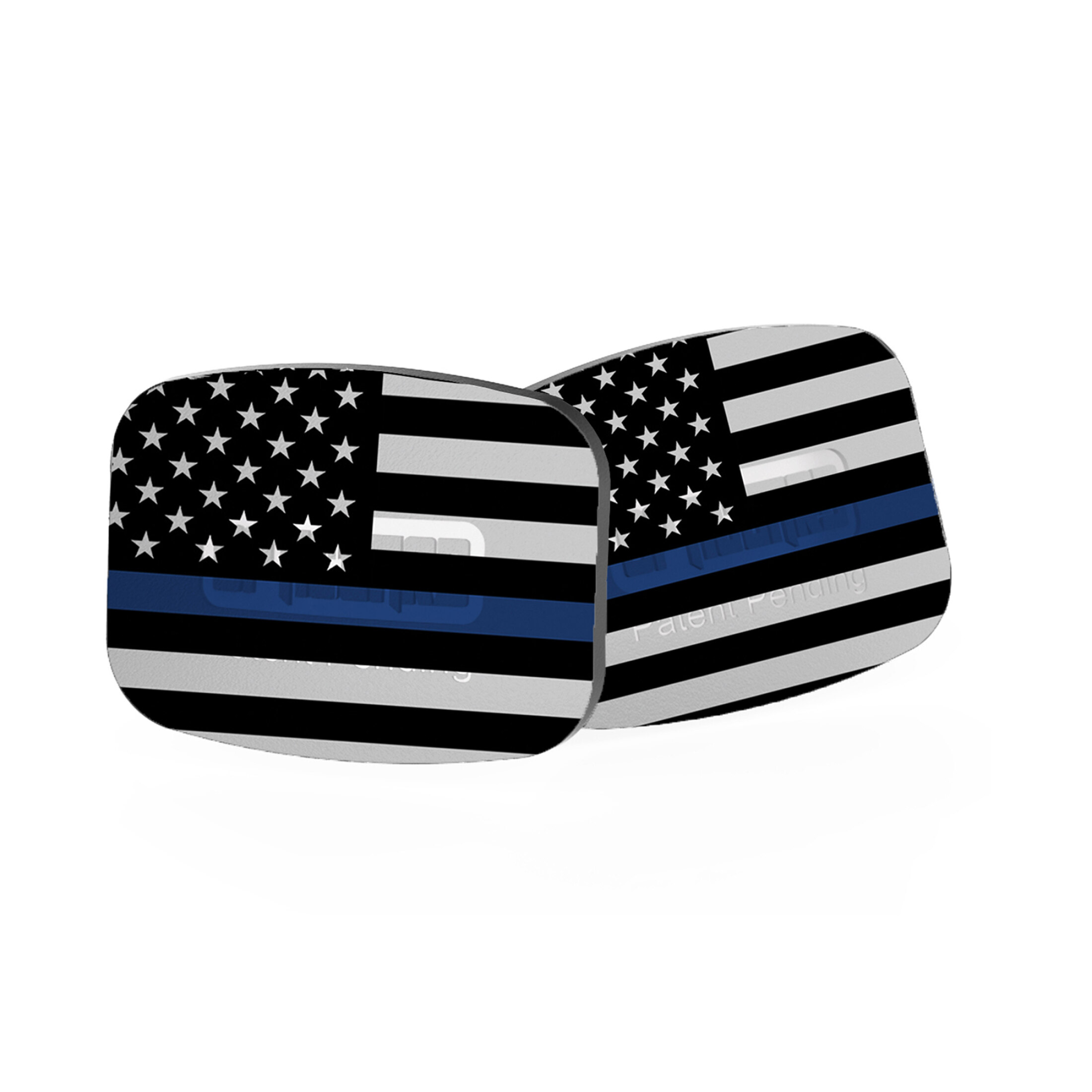 2 stukken OpticGard afdekking voor Holosun 508T-X2 Thin Blue Line Flag