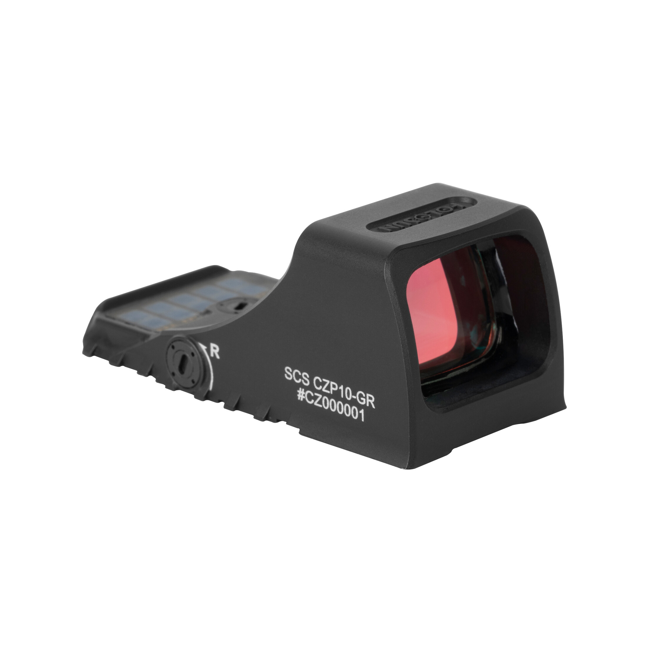 Holosun SCS-MOS-GR Visor Reflexo Aberto com Ponto Vermelho + ponto intercambiável de 2MOA, círculo …