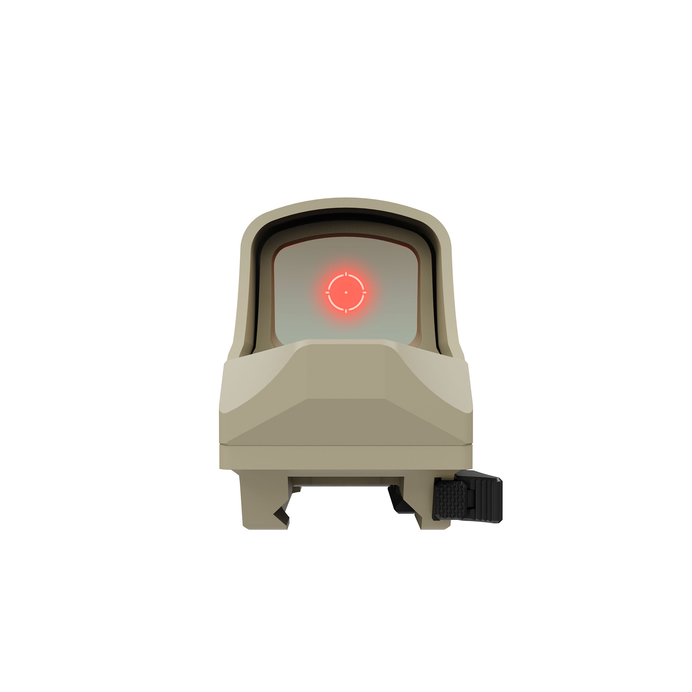 Holosun HS510C-FDE Otvorený reflexný vizier s červeným bodom, vymeniteľný 2MOA bod, 65MOA kruhový z…