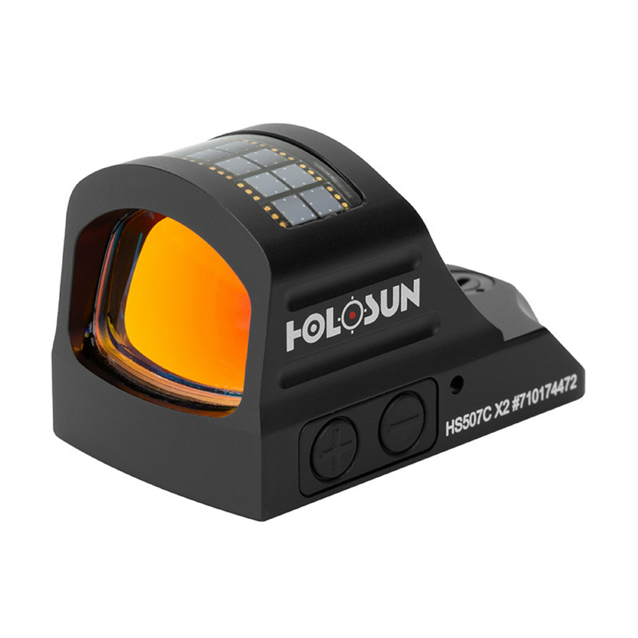 Holosun HS507C-X2 open reflex red dot sight switchable 2MOA dot, 32MOA circle dot reticle solar cel…