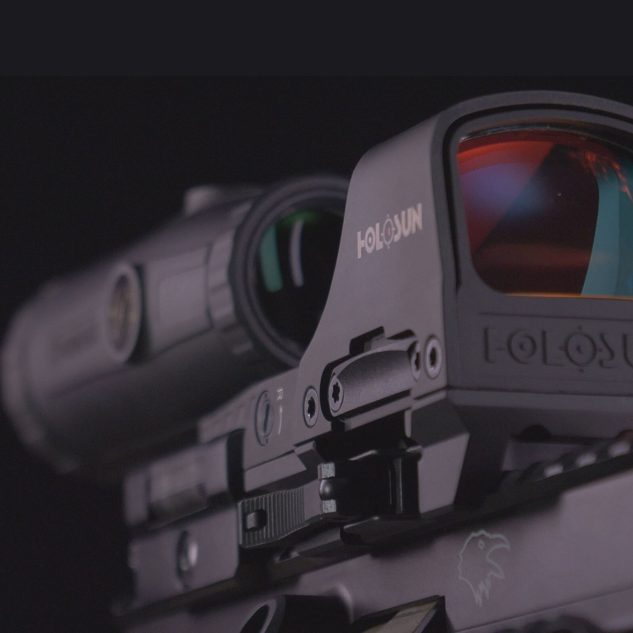 Ensemble Holosun HS510C + Loupe HM3X + Étui de protection