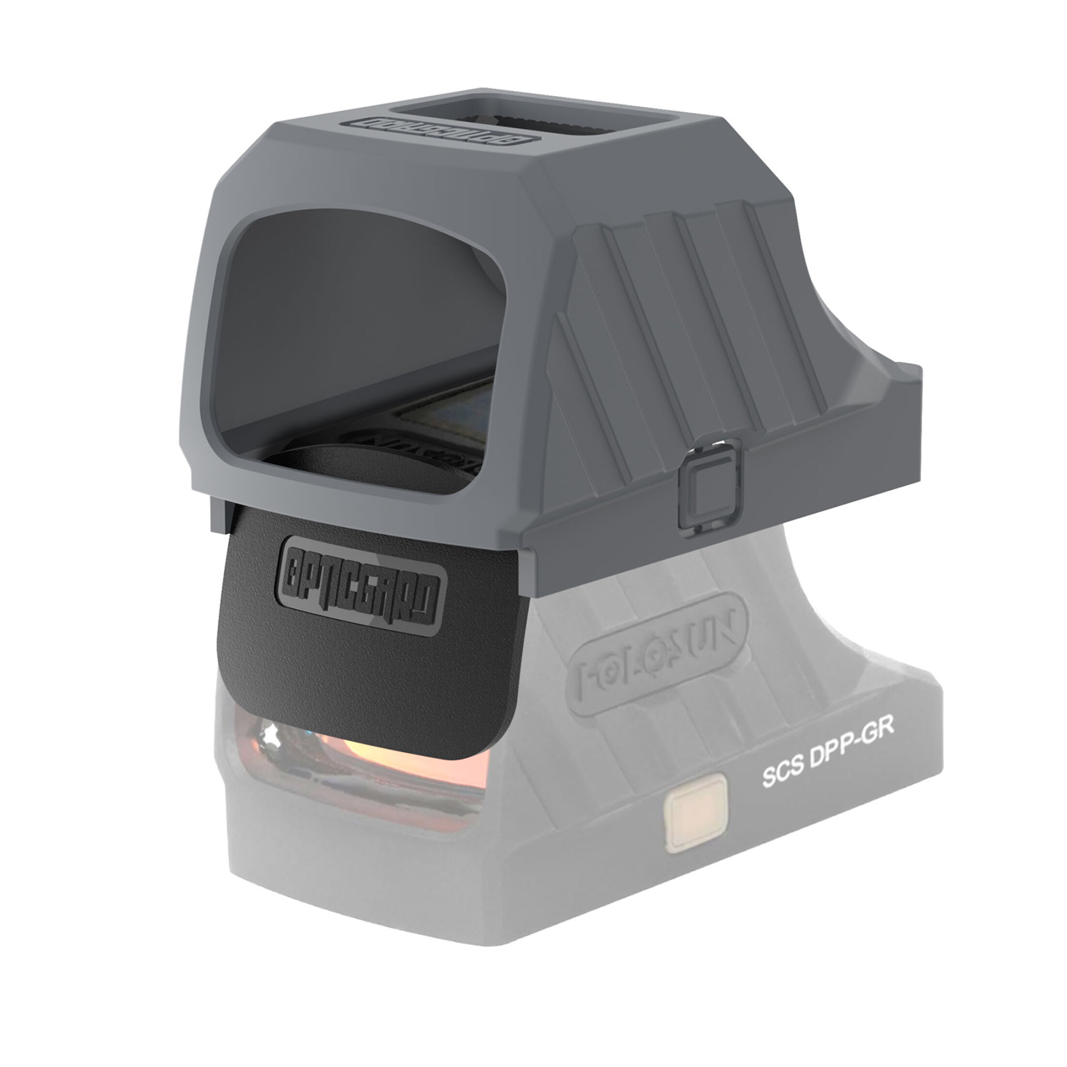 OpticGard Visier Cover für Holosun SCS320 Gunmetal