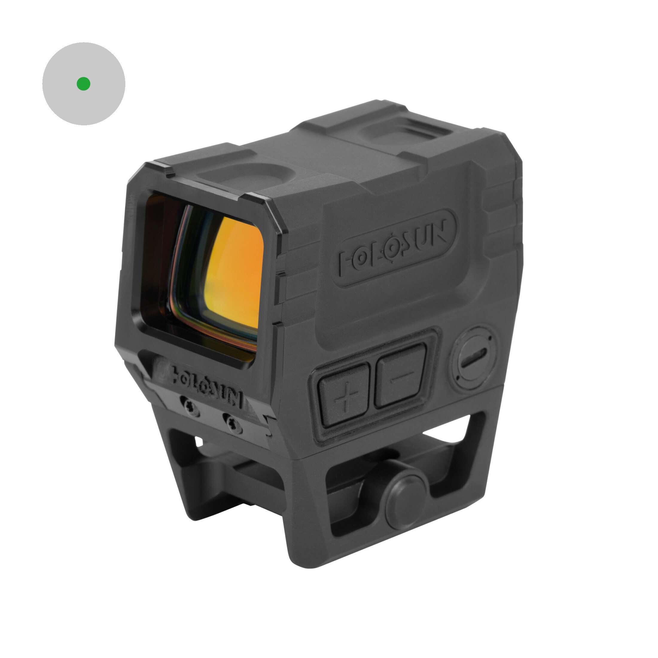 Holosun AEMS-CORE-X2-GD closed reflex sight gold dot sight + 2MOA dot, Picatinny mount, hunting, sp…
