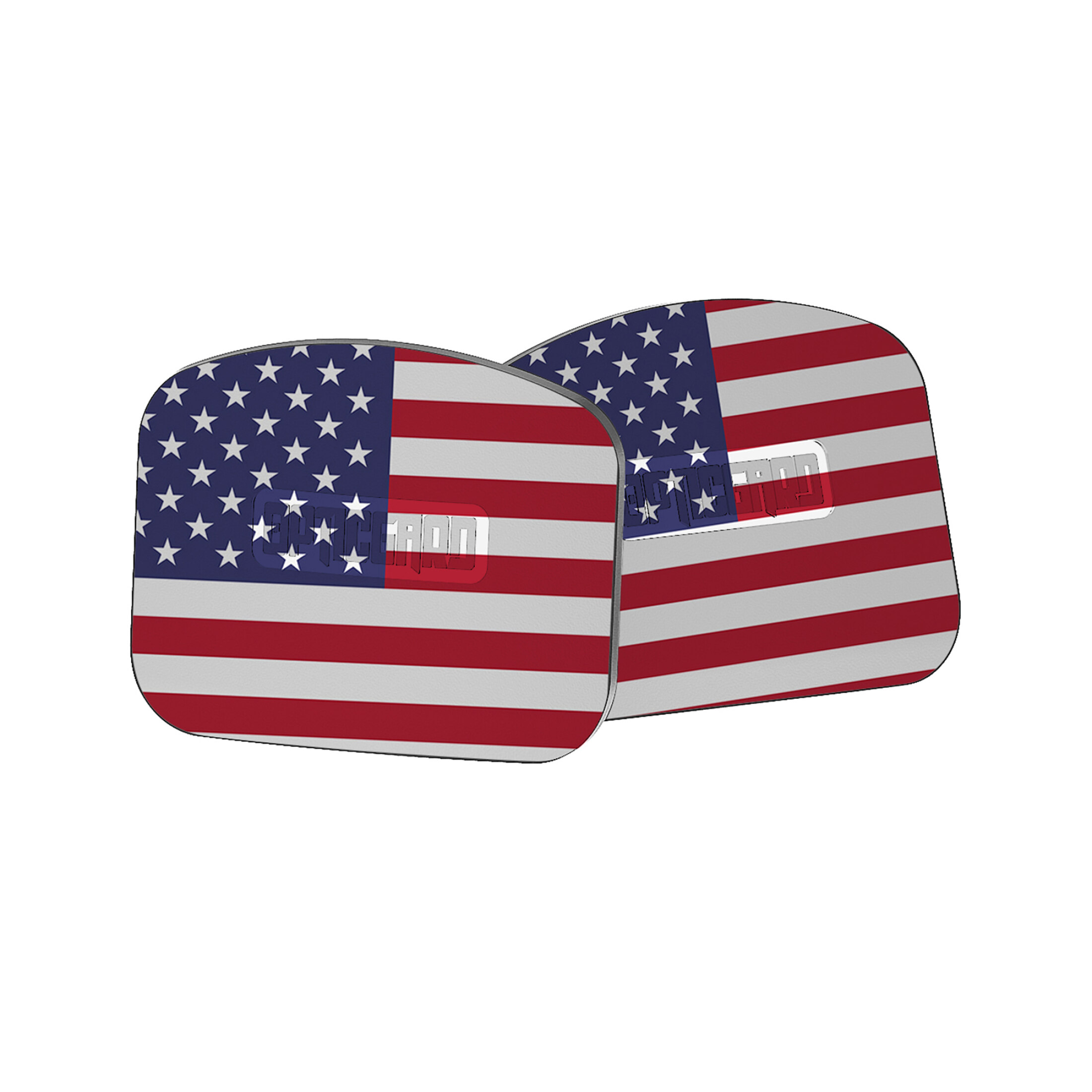 2 stycken OpticGard skyddsträning för Holosun H507 COMP USA Flag New