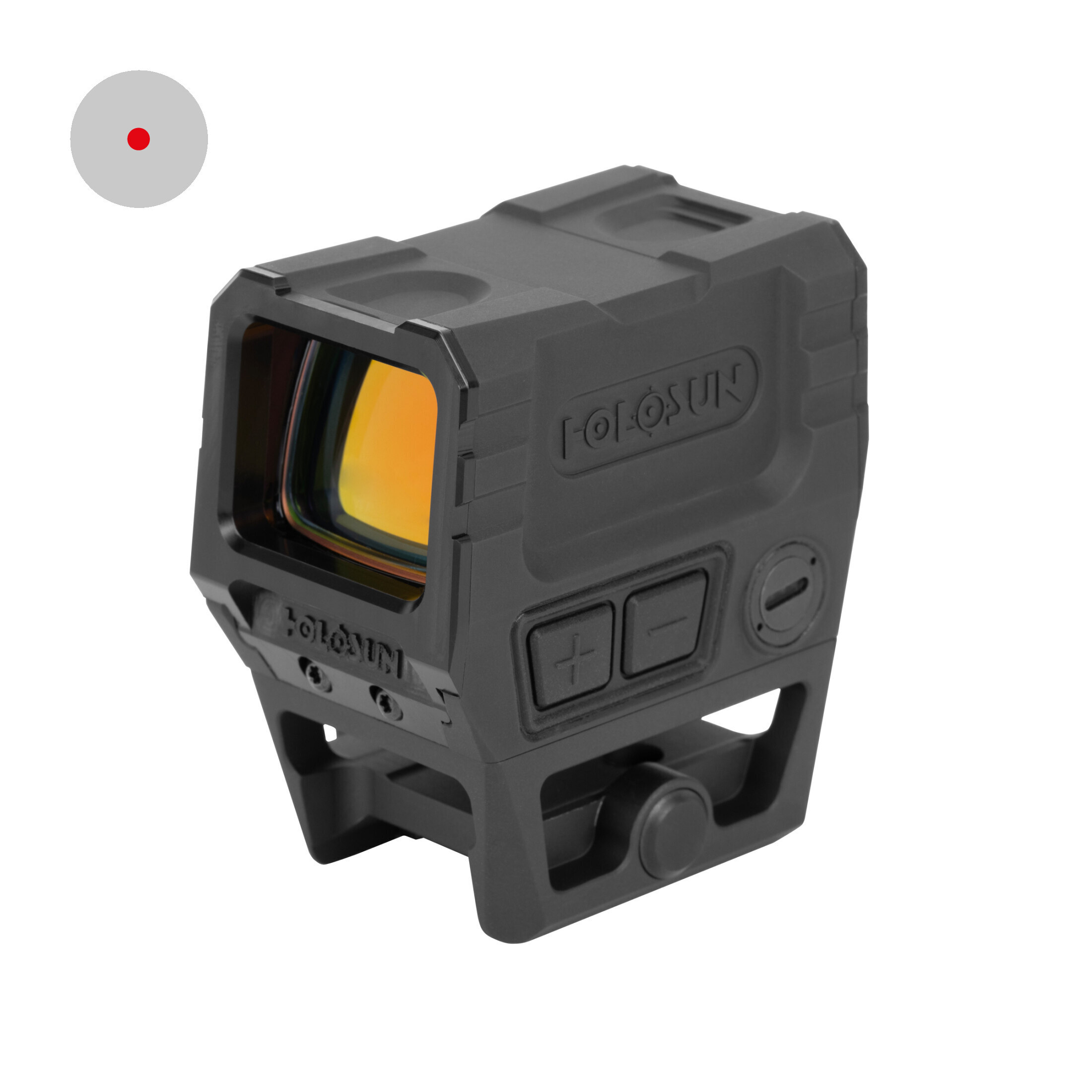 Holosun AEMS-CORE-X2-RD closed reflex sight red dot sight + 2MOA dot, Picatinny mount, hunting, spo…