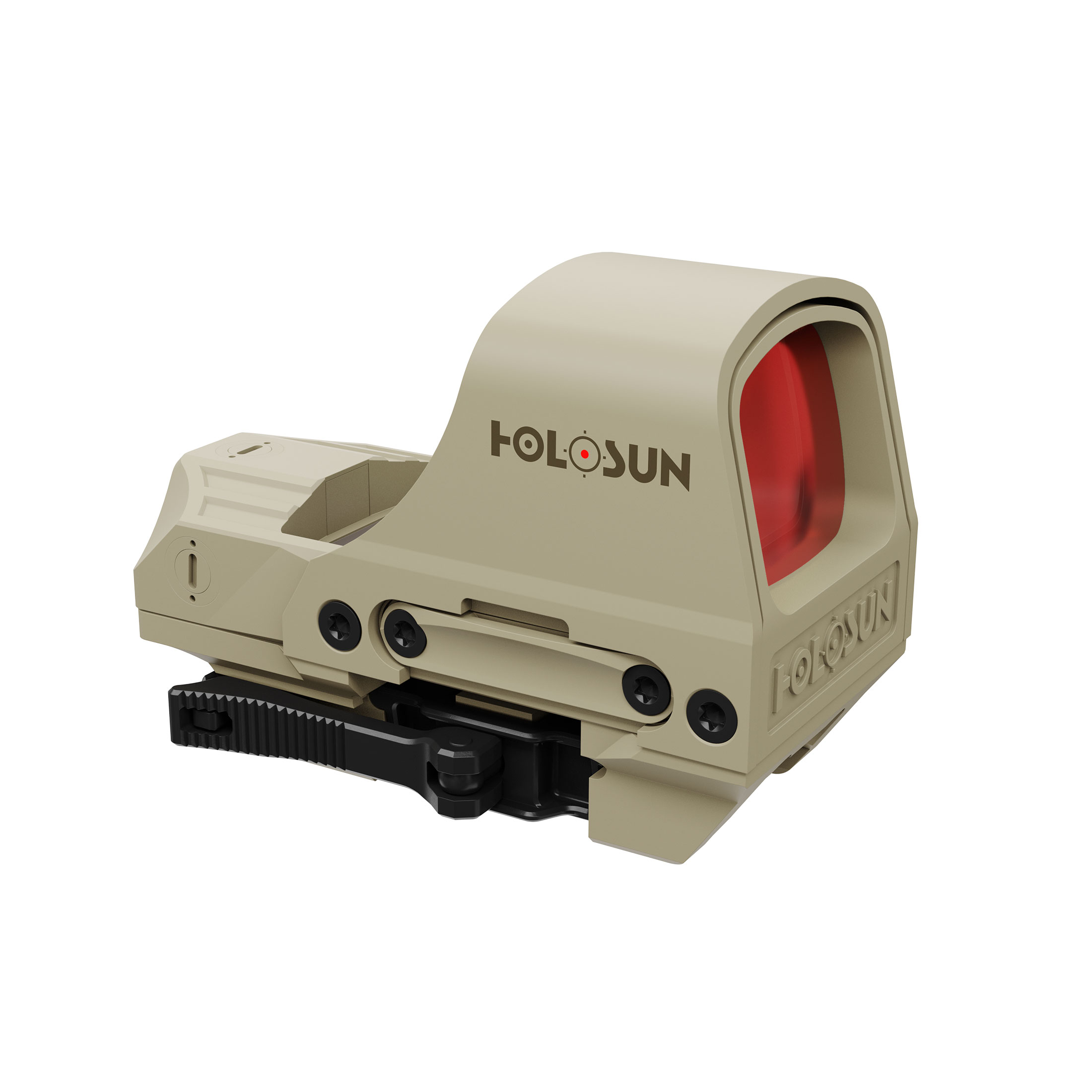 Holosun HE510C-GR-FDE Micro visor réflex Micro con retícula verde, elija entre un punto de 2MOA o u…