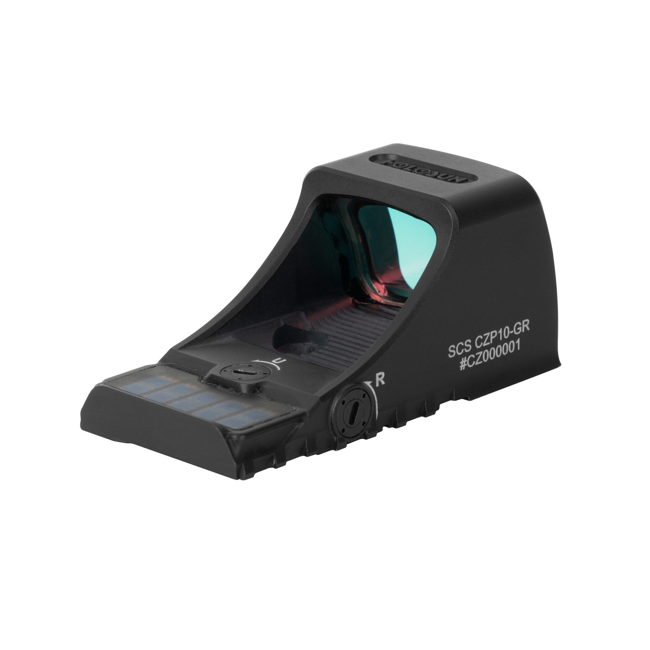 Holosun SCS-P10-GR open reflex green dot sight switchable 2MOA dot, 32MOA circle dot reticle solar …