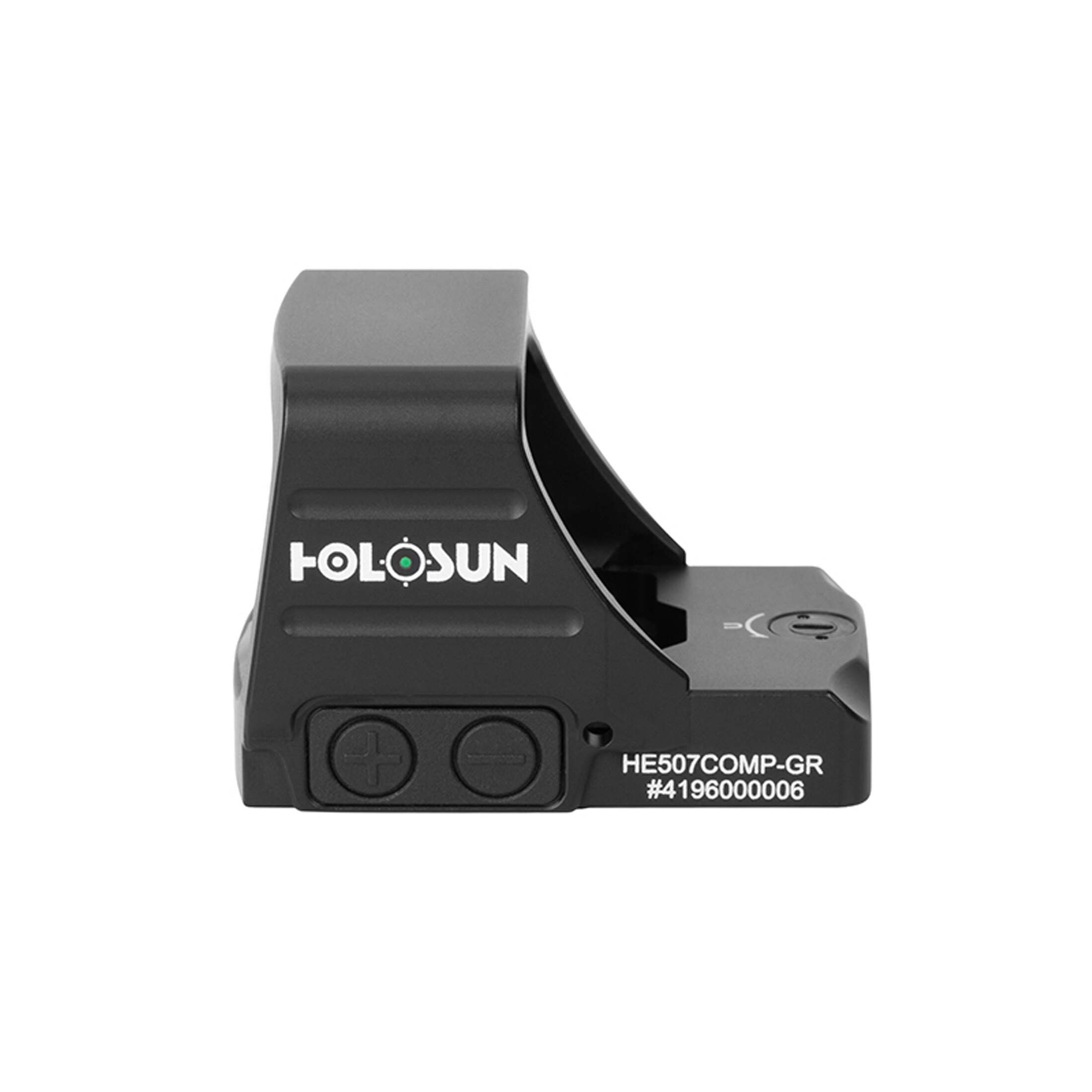 Holosun Open Reflex Red Dot Sight HE507COMP-GR with switchable reticle, green dot sight, Elite serie