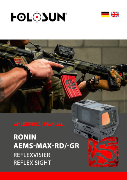 Manual RONIN AEMS-MAX