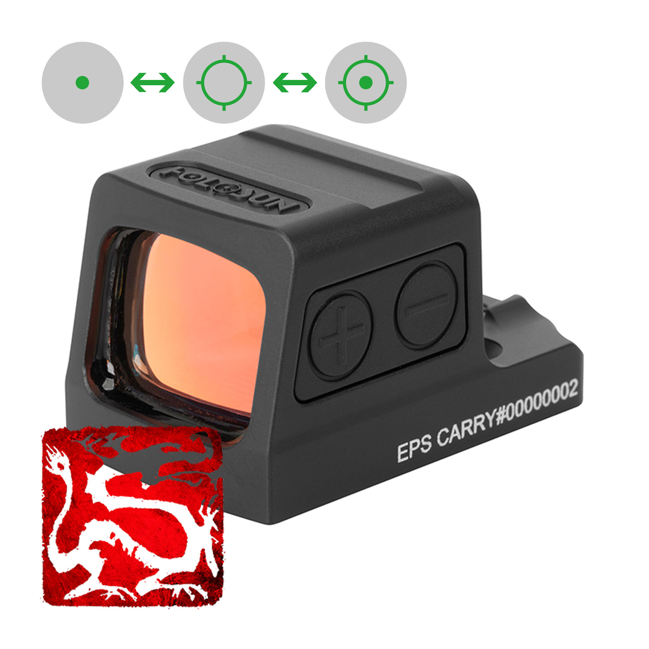 Point Rouge Carabine Viseur Holographique Reflex Point Rouge/vert - 4 Réticules, Montage Rapide Sur Rail Picatinny Montage Rapide QD Viseur Point Rouge Carabine Viseur Holographique Reflex Point Rouge/vert - 4 Réticules, Montage Rapide Sur Rail Picatinny Montage Rapide QD Viseur