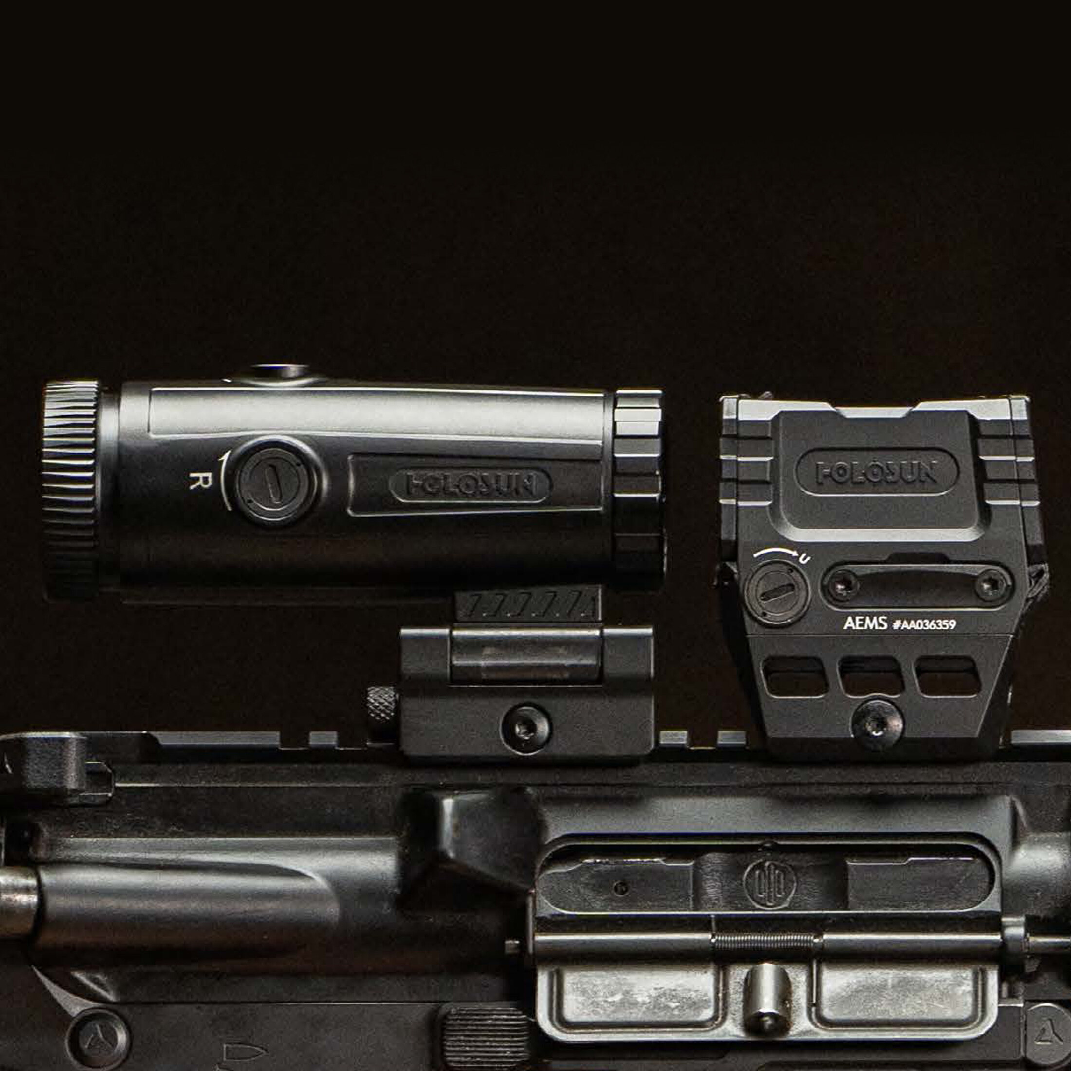 Holosun Magnificador HM6X, 6 veces de aumento, negro, Picatinny, caza, tiro deportivo, Softair, par…