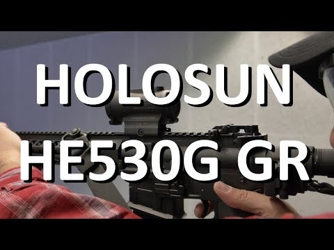 Holosun Green Dot Sight HE530G-GR switchable between Circle Dot and Single Dot and a full titanium …