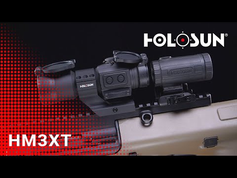 Holosun Magnifier HM3X-TITAN, aumento de 3 veces, negro, Picatinny, caza, tiro deportivo, Softair, …