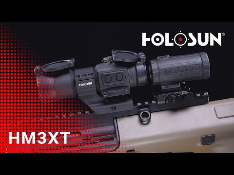 Holosun Magnifier HM3X-TITAN, 3 fach Vergrößerung, schwarz, Picatinny/Weaver, Jagd, Sportschießen, …