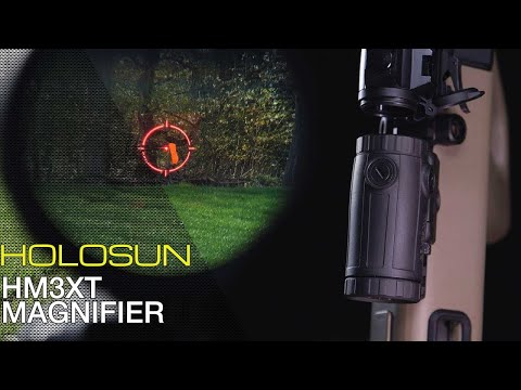 Holosun Magnifier HM3X-TITAN, trostruka uvećanja, crna boja, Picatinny, lov, sportsko gađanje, Soft…