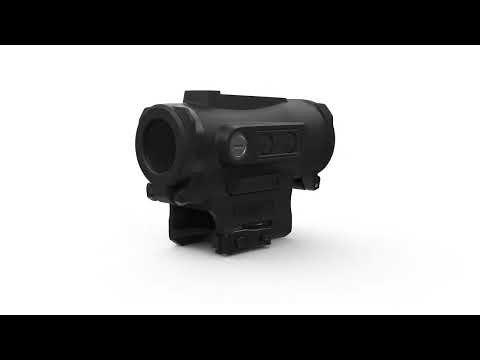 Holosun Green Dot Sight HE530C-GR switchable between Circle Dot and Single Dot, solar cell and a fu…