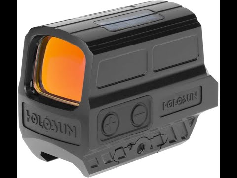 Holosun Classic ottica di puntamento Red Dot Ottica reflex Punto circolare, Aluminium, ottica refle…