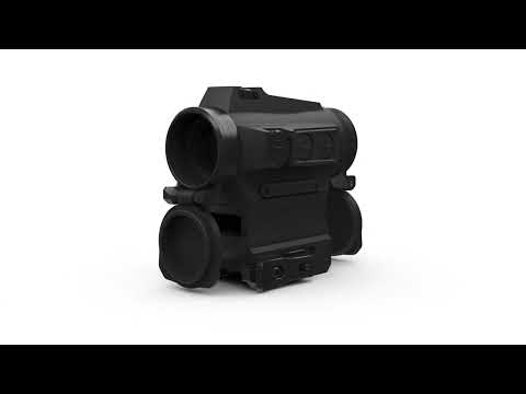 Holosun HS515C-M red dot sight military, switchable 2MOA dot, 65MOA circle dot reticle only in manu…