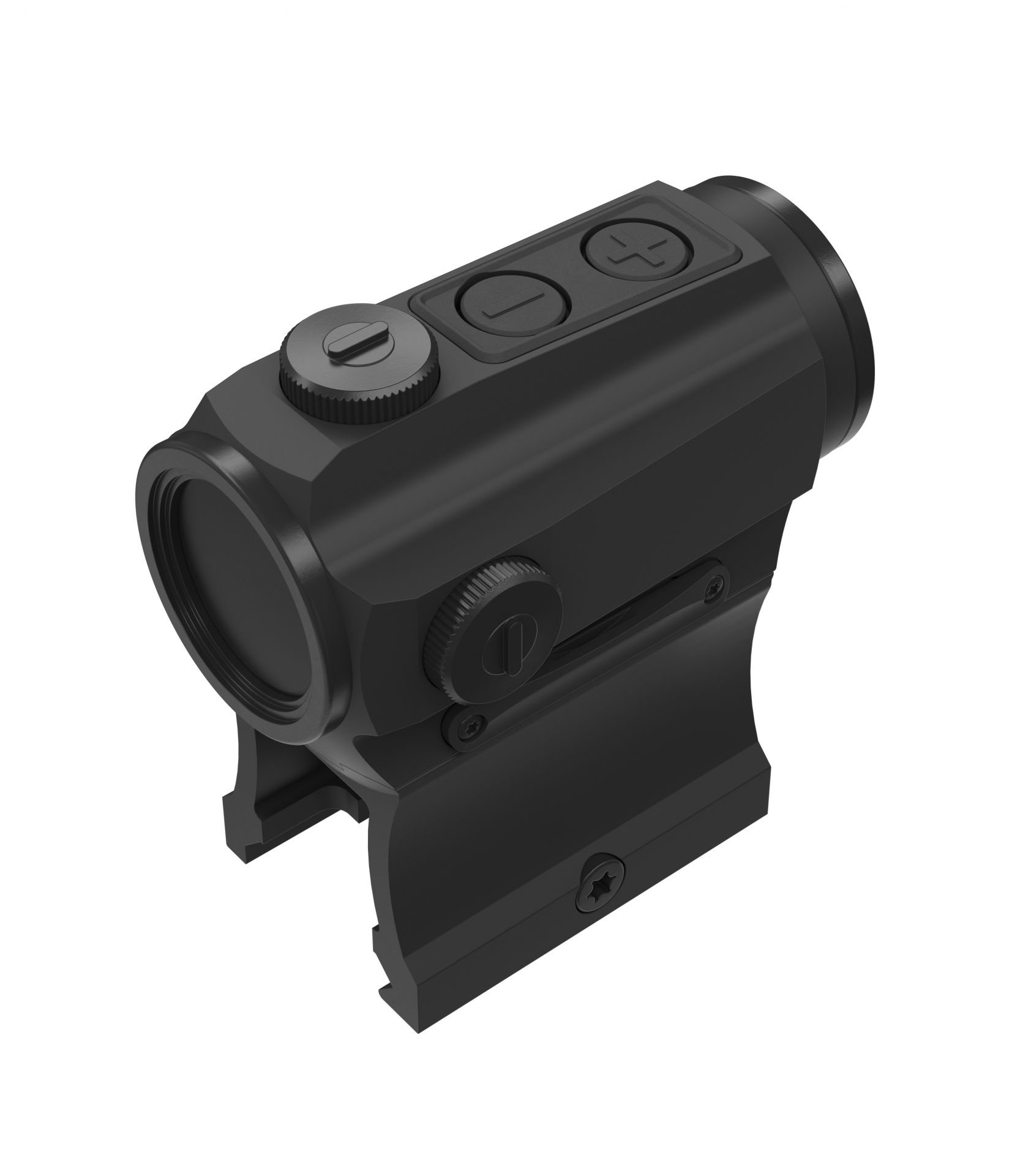 Holosun HS403B Microdot Rotpunktvisier mit 2MOA Punkt Absehen, schwarz ...